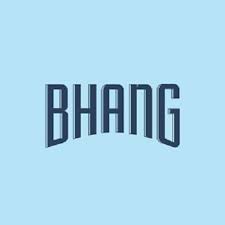 Beispiel einer Bhang Strong-Schriftart